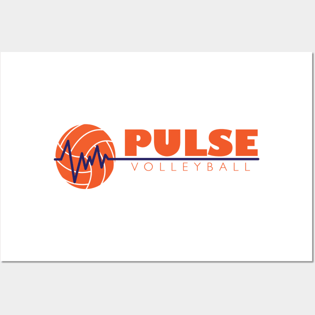 Pulse  - Volleyball Wall Art by napolita9